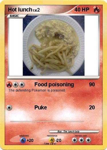 Pokemon Hot lunch