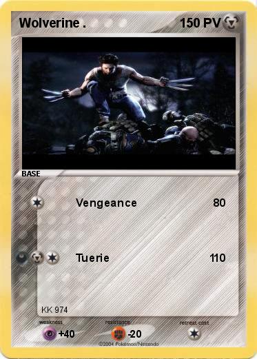 Pokemon Wolverine .