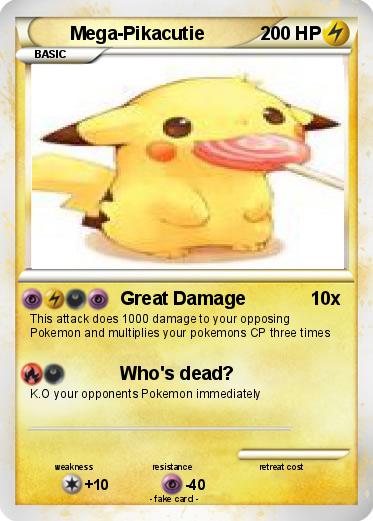 Pokemon Mega-Pikacutie