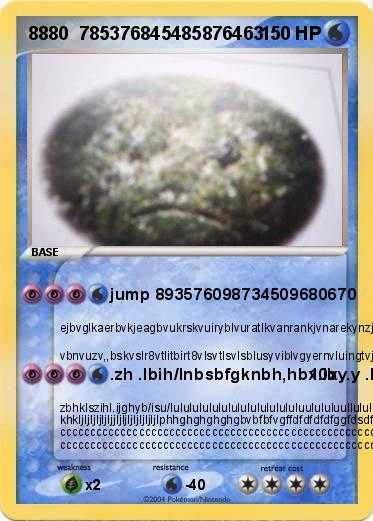Pokemon 8880  785376845485876463