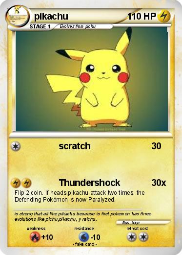 Pokemon pikachu