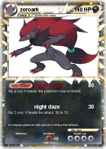 Pokemon zoroark