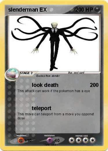 Pokemon slenderman EX