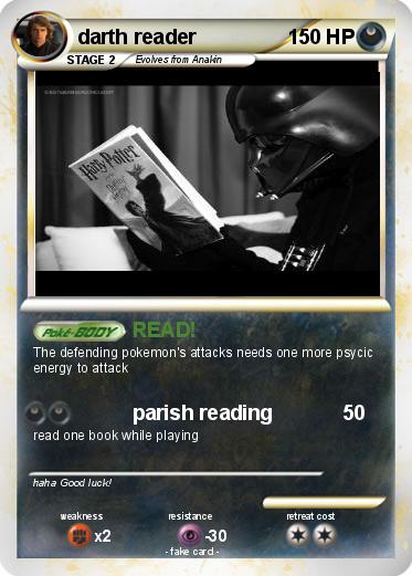 Pokemon darth reader