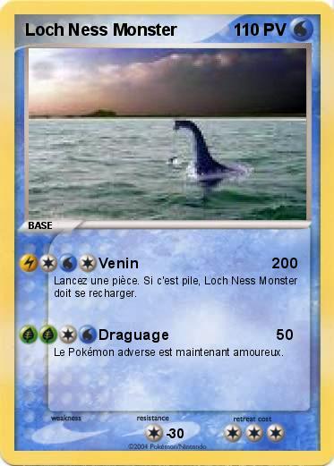 Pokemon Loch Ness Monster