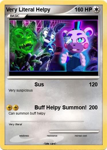 Pokemon Very Literal Helpy
