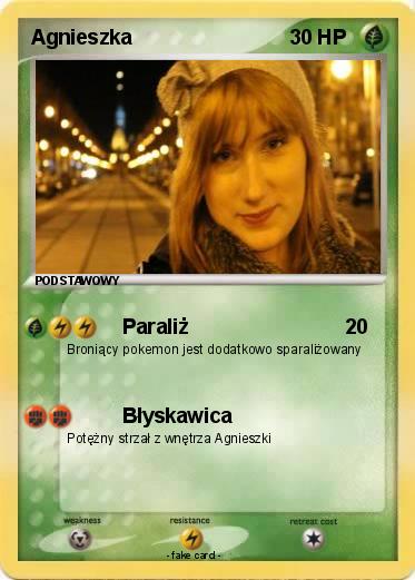 Pokemon Agnieszka