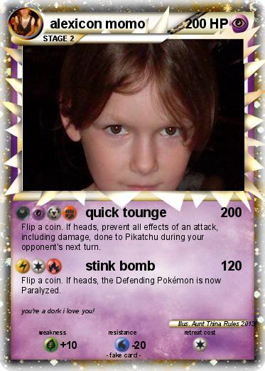 Pokemon alexicon momo