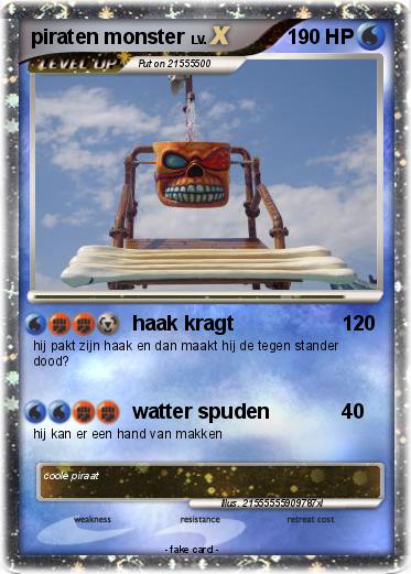 Pokemon piraten monster