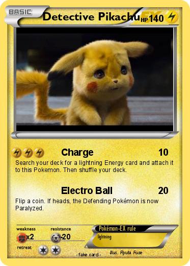 Pokemon Detective Pikachu