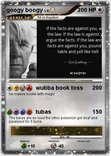 Pokemon googy boogy