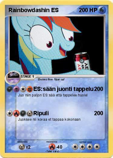 Pokemon Rainbowdashin ES