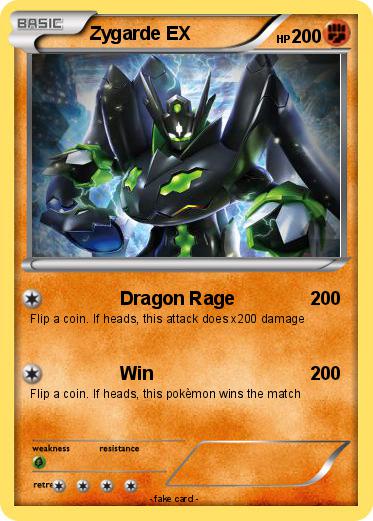 Pokemon Zygarde EX
