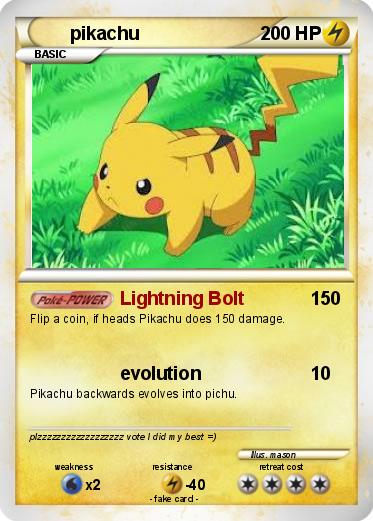 Pokemon pikachu