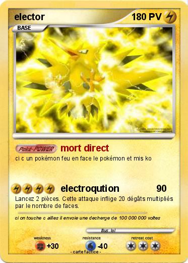 Pokemon elector