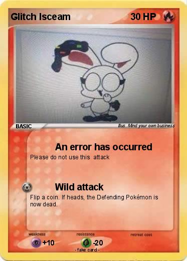 Pokemon Glitch Isceam