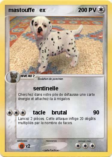 Pokemon mastouffe   ex