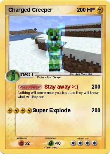Pokemon Charged Creeper