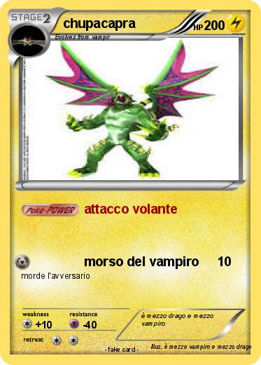 Pokemon chupacapra