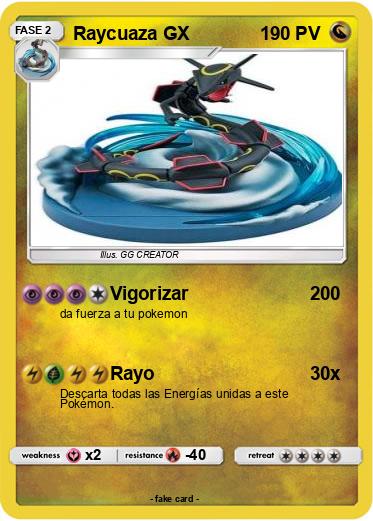 Pokemon Raycuaza GX
