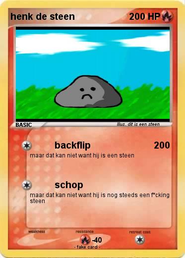 Pokemon henk de steen