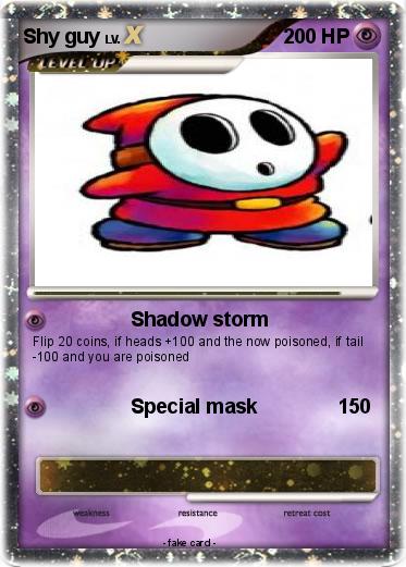 Pokemon Shy guy