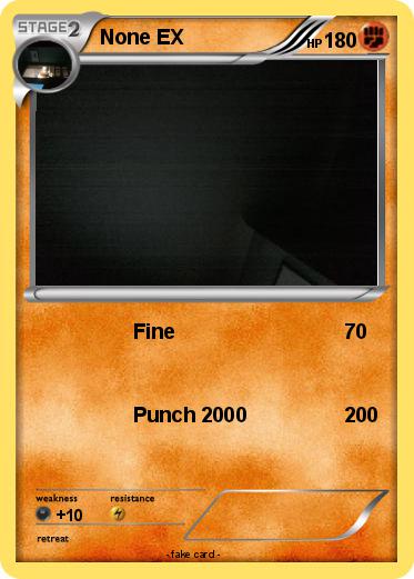 Pokemon None EX