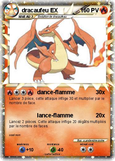 Pokemon dracaufeu EX
