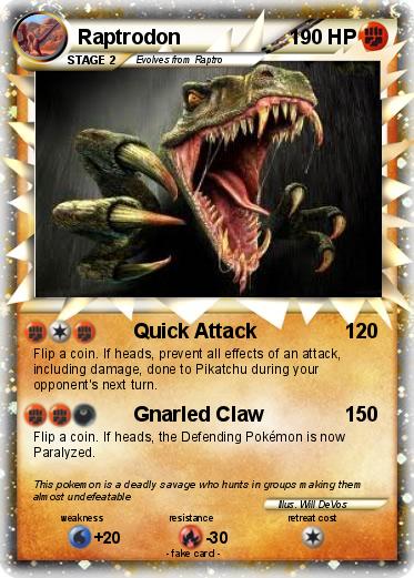 Pokemon Raptrodon