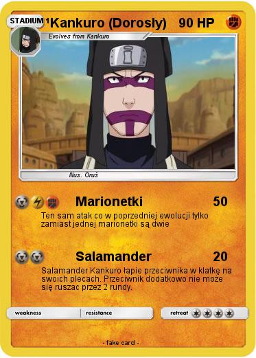 Pokemon Kankuro (Dorosły)