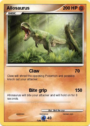 Pokemon Allosaurus