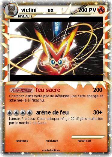 Pokemon victini       ex
