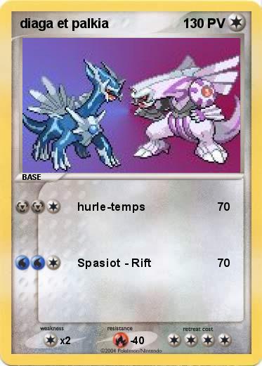 Pokemon diaga et palkia