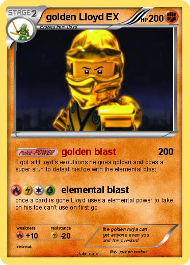 Pokemon golden Lloyd EX