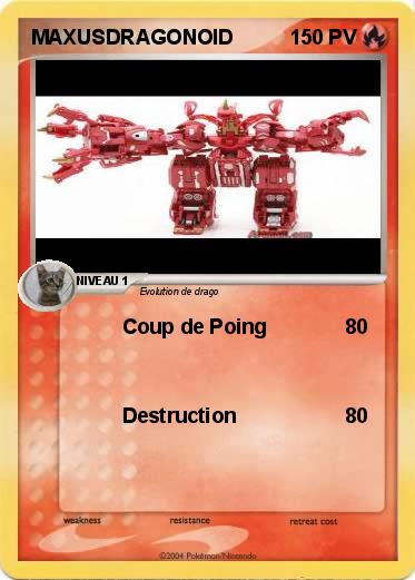 Pokemon MAXUSDRAGONOID