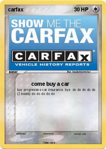 Pokemon carfax