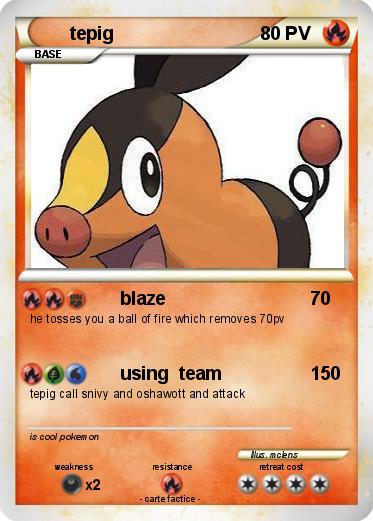 Pokemon tepig