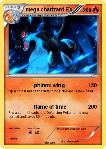 Pokemon mega charizard EX
