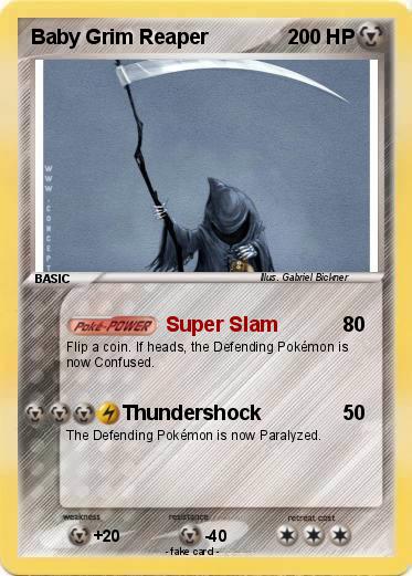 Pokemon Baby Grim Reaper