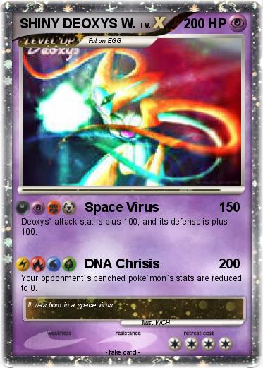 Pokemon SHINY DEOXYS W.