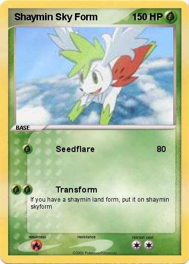 Pokemon Shaymin Sky Form
