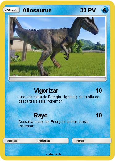 Pokemon Allosaurus