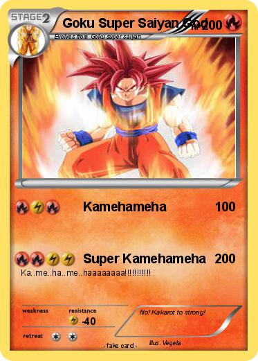 Pokemon Goku Super Saiyan God