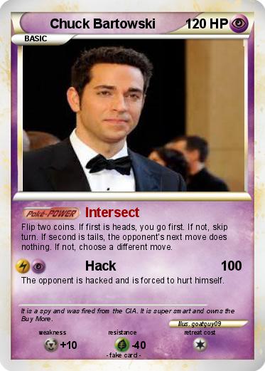 Pokemon Chuck Bartowski