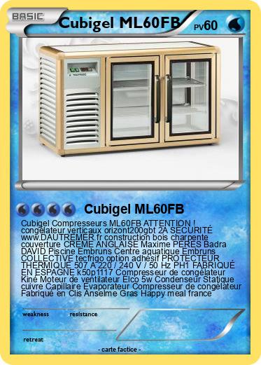 Pokemon Cubigel ML60FB