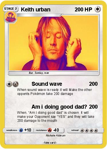 Pokemon Keith urban