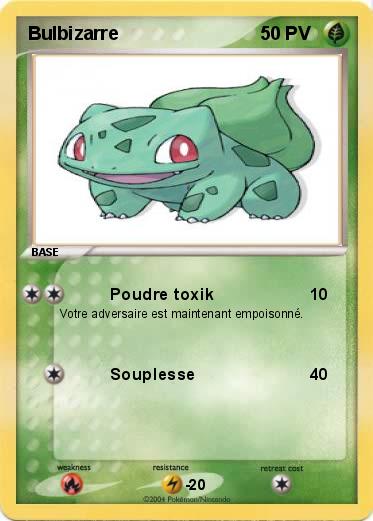 Pokemon Bulbizarre 