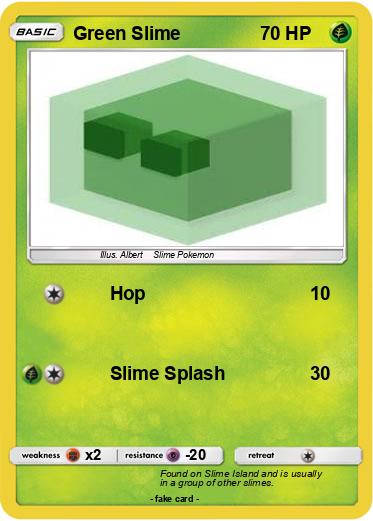 Pokemon Green Slime
