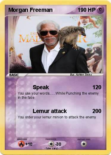 Pokemon Morgan Freeman