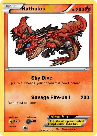 Pokemon Rathalos